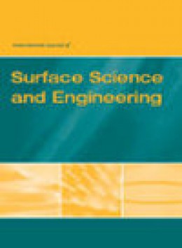 International Journal Of Surface Science And Engineering