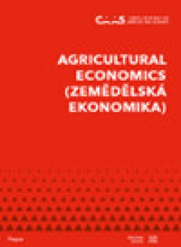 Agricultural Economics-zemedelska Ekonomika