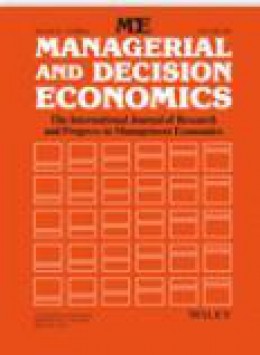 Managerial And Decision Economics